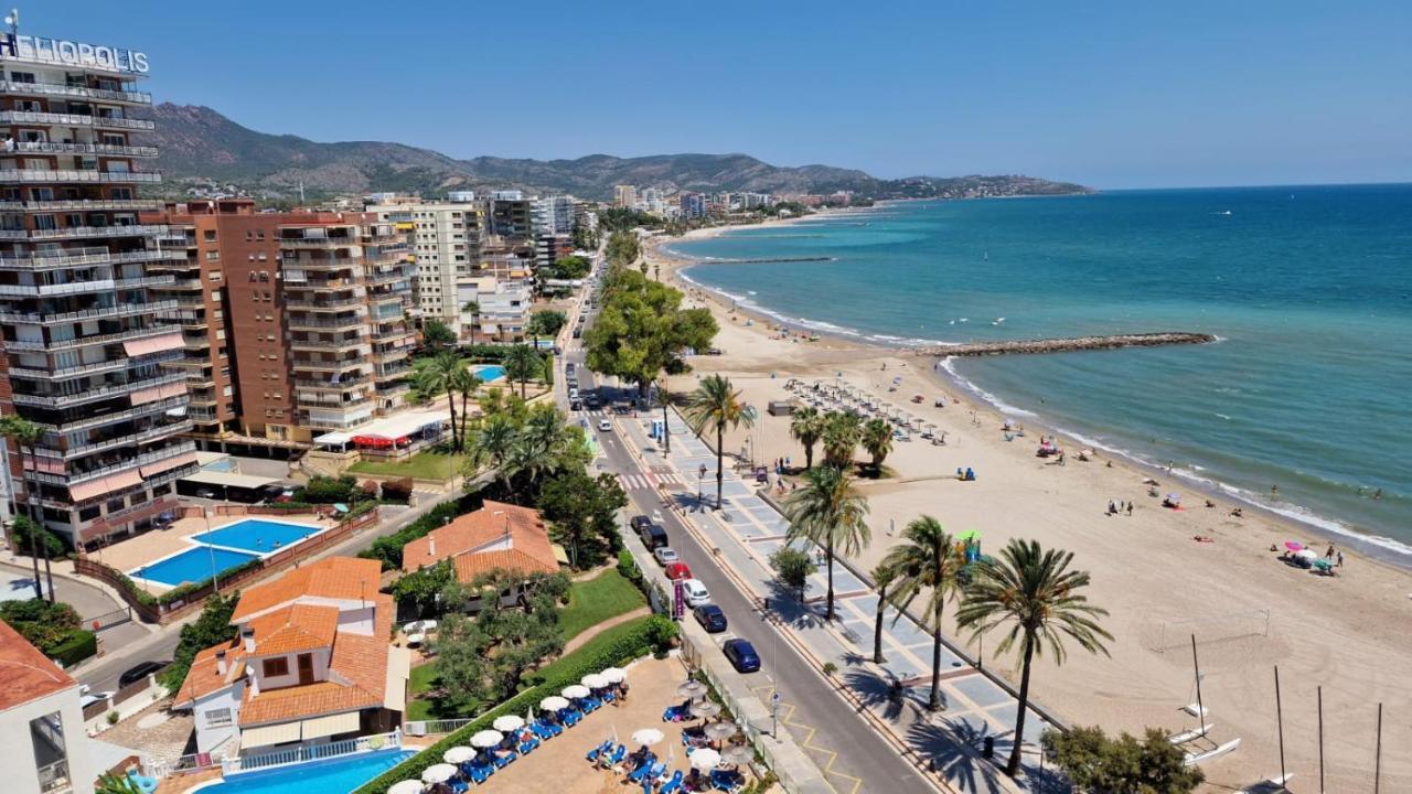 Apartamento De 1 Habitacion Frente Al Mar Y Con Piscina Daire Benicàssim Dış mekan fotoğraf