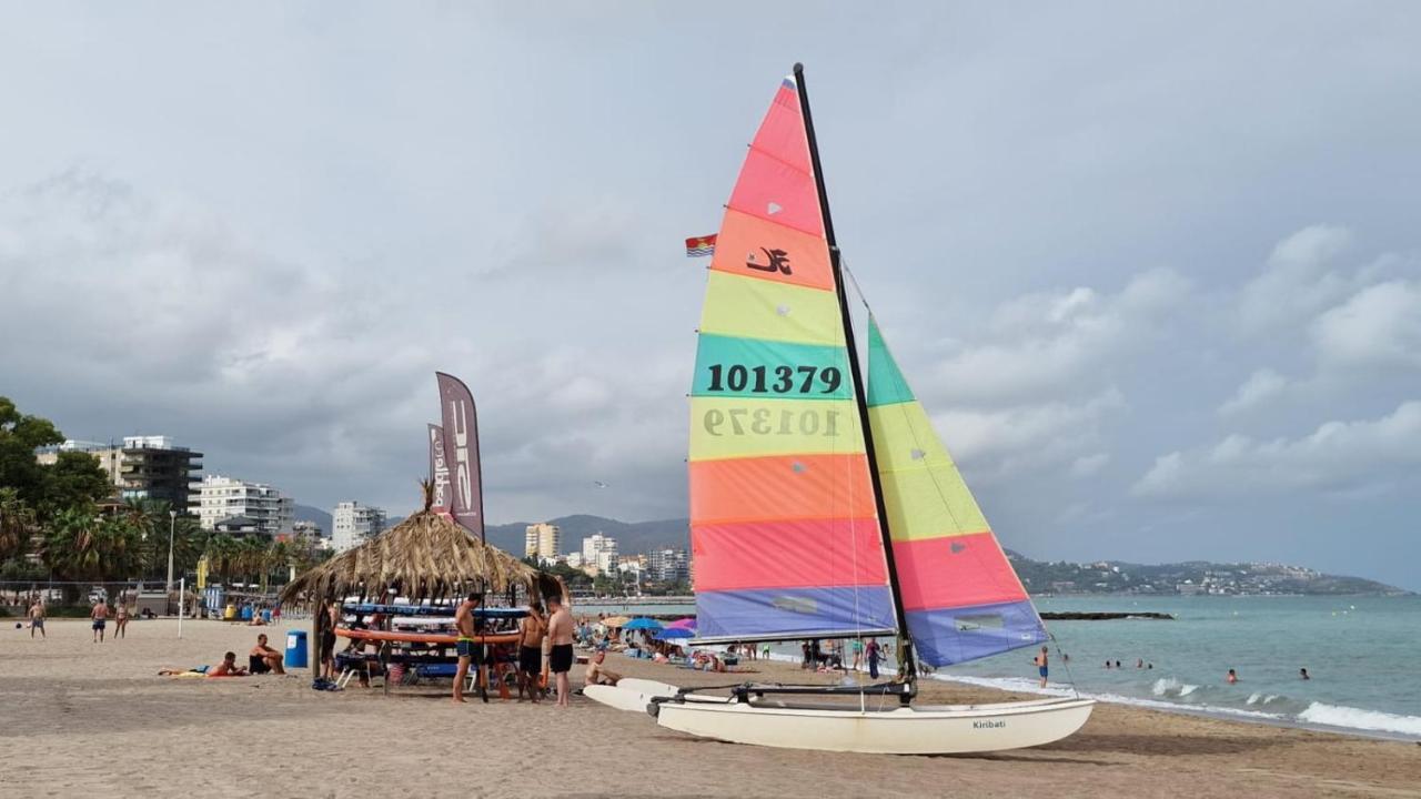 Apartamento De 1 Habitacion Frente Al Mar Y Con Piscina Daire Benicàssim Dış mekan fotoğraf