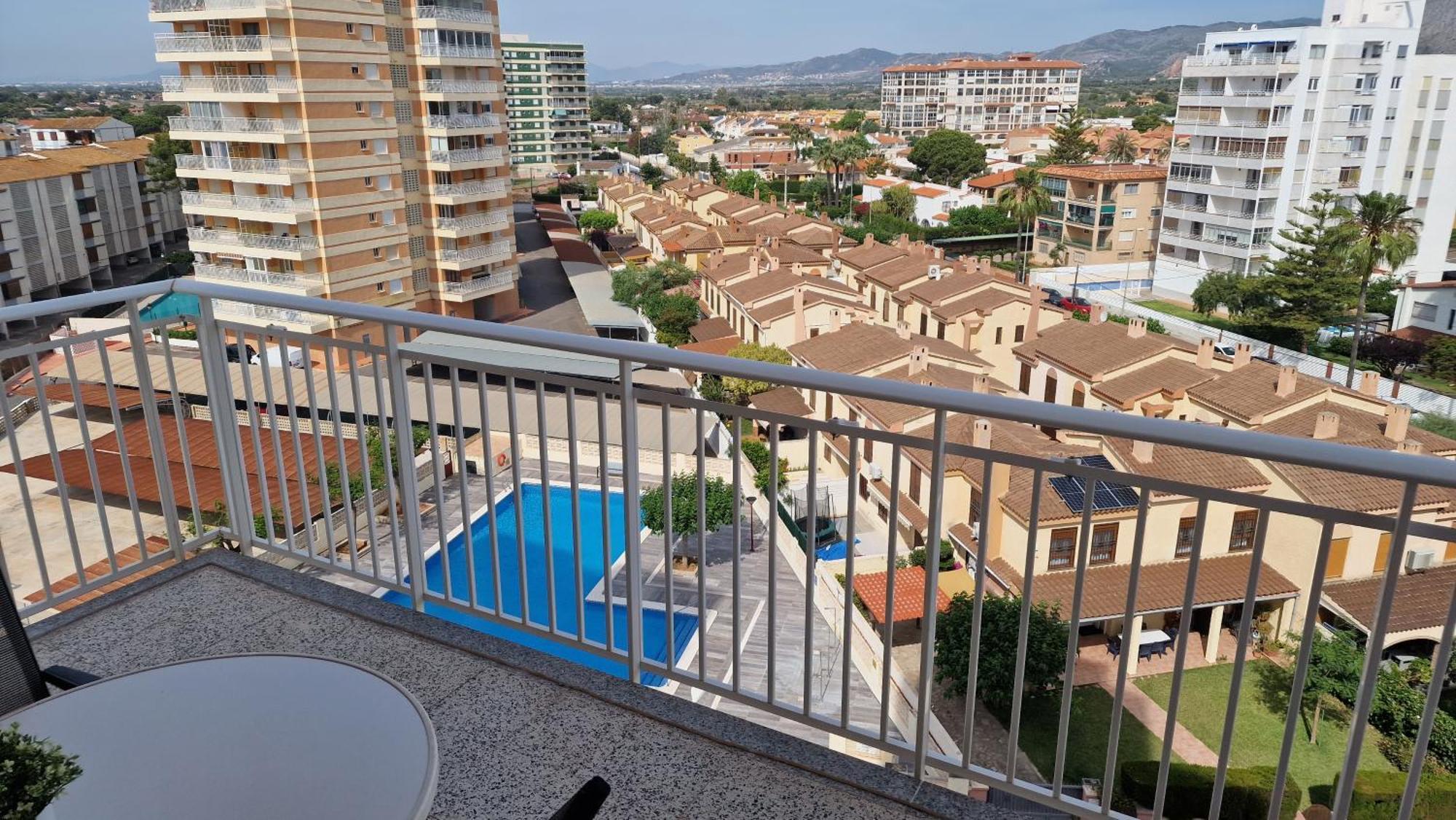 Apartamento De 1 Habitacion Frente Al Mar Y Con Piscina Daire Benicàssim Dış mekan fotoğraf