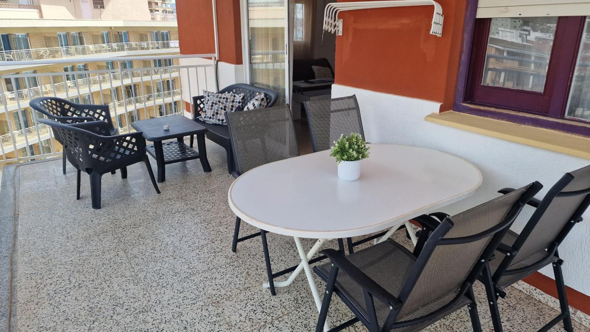 Apartamento De 1 Habitacion Frente Al Mar Y Con Piscina Daire Benicàssim Dış mekan fotoğraf