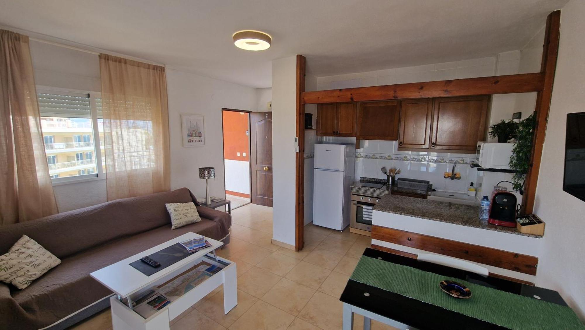 Apartamento De 1 Habitacion Frente Al Mar Y Con Piscina Daire Benicàssim Dış mekan fotoğraf